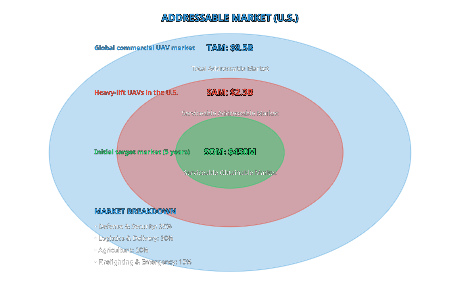 TAM SAM SOM Chart